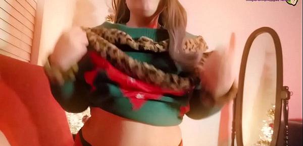  Naughty Little Elf rides your Candy CANE this Christmas! - Clip 1